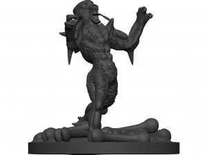 モンスター 3Dプリントモデル