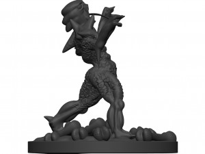 Monster 3D-printmodel