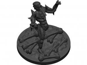 Monster 3D Print Model