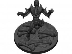 Monster 3D-printmodel