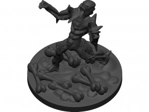 Monster 3D-printmodel