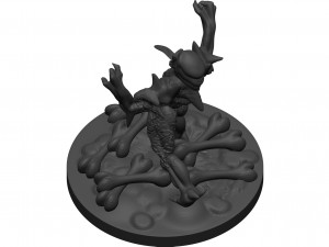 Monster 3D-printmodel