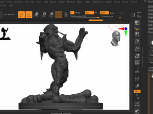 Monster 3D-printmodel