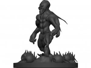 Monster 3D Print Model