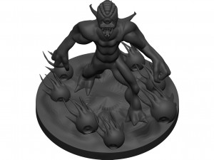 Monster 3D-printmodel