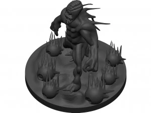 Monster 3D Print Model