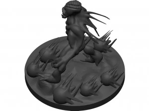 Monster 3D Print Model