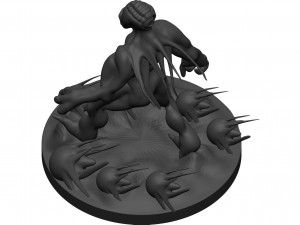 Monster 3D-printmodel