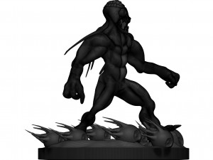 Monster 3D-printmodel