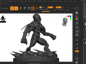Monster 3D-printmodel
