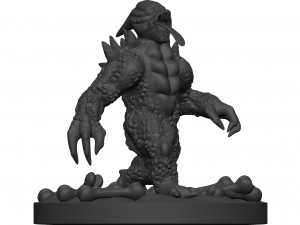 Monster 3D Принт Модель