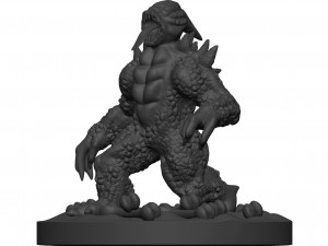 Monster 3D Print Model