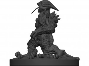 Monster 3D Print Model