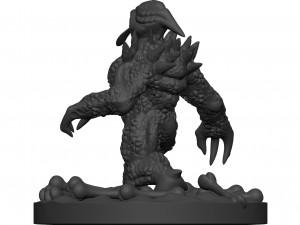 Monster 3D Print Model