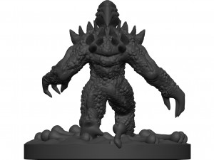 Monster 3D Print Model