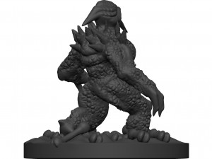 Monster 3D Print Model