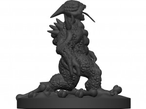 Monster 3D Print Model