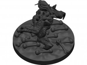 Monster 3D Print Model