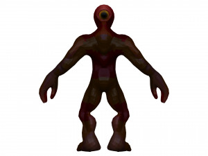 Monster 3D Model