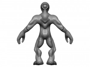 Monster 3D Model