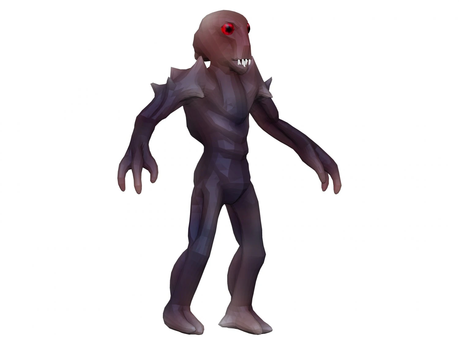 Monster 3D Model .c4d .max .obj .3ds .fbx .stl .blend 