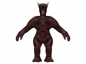 Monster 3D Model