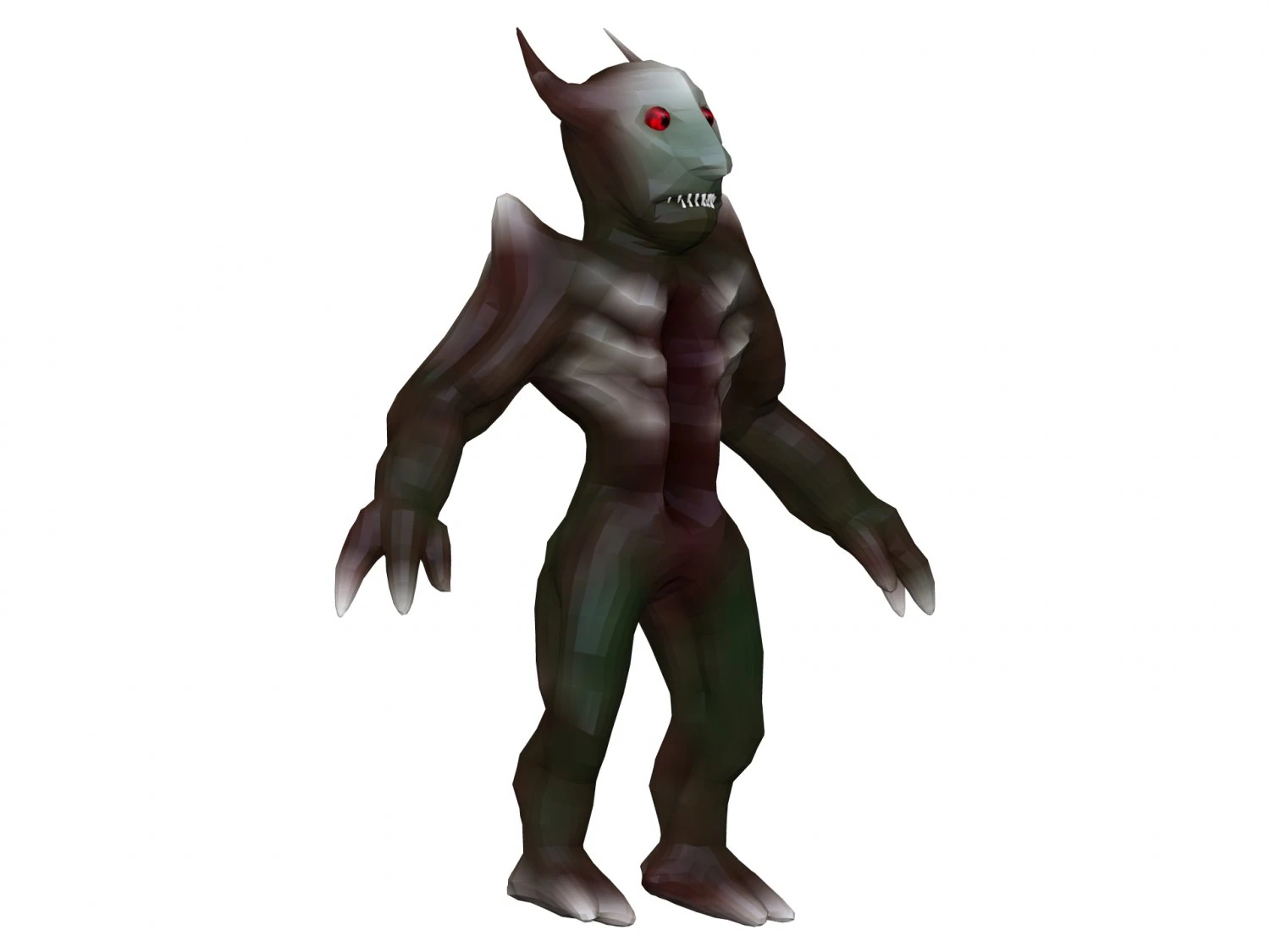 Monster 3D Model .c4d .max .obj .3ds .fbx .stl .blend