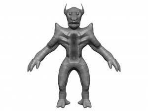 Monster 3D 模型