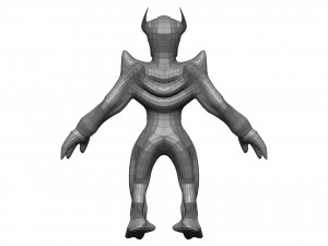 Monster 3D 模型