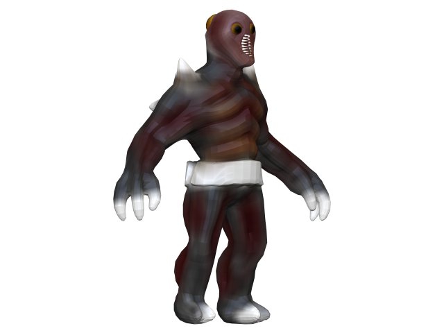 Monster Modelo 3D .c4d .max .obj .3ds .fbx .stl .blend 