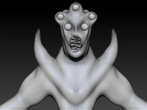 Monster 3D Model