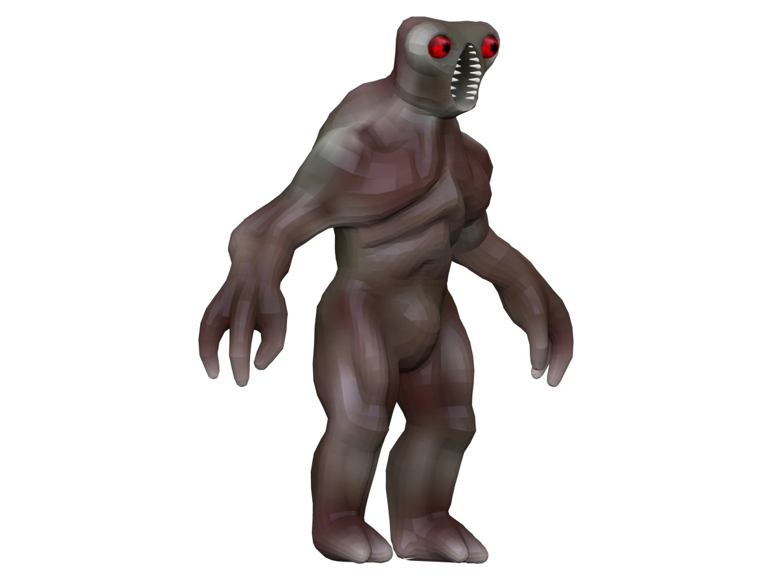 Monster 3D Model .c4d .max .obj .3ds .fbx .stl .blend 