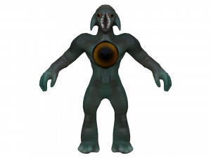 Monster 3D-Modell
