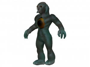 Monster 3D-Modell