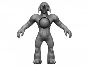 Monster 3D Model