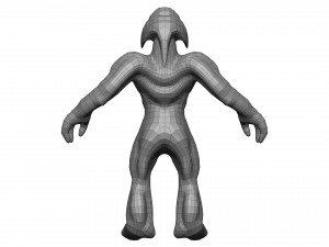 Monster 3D-Modell