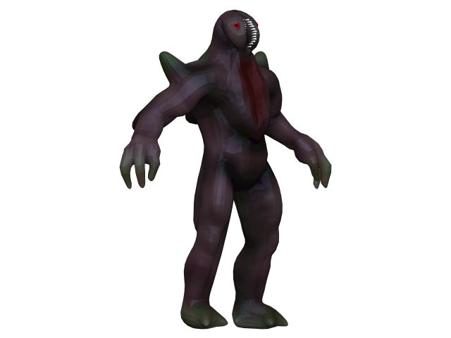 Monster Modèle 3D .c4d .max .obj .3ds .fbx .stl .blend 