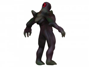 Monster 3D Model