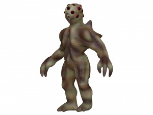 Monster 3D-Modell