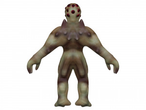 Monster 3D-Modell