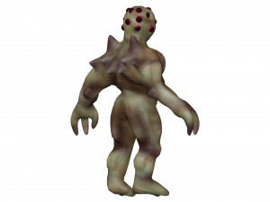 Monster 3D-Modell