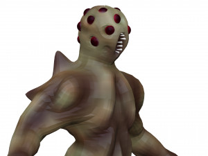 Monster 3D-Modell