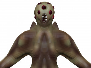Monster 3D-Modell