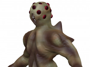 Monster 3D-Modell