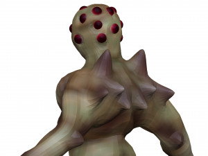 Monster 3D-Modell