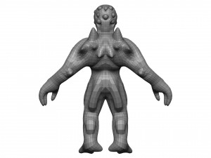 Monster 3D-Modell
