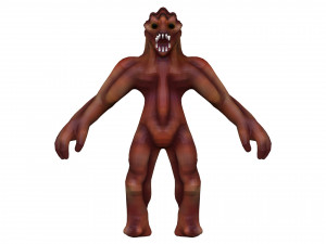 Monster 3D-Modell