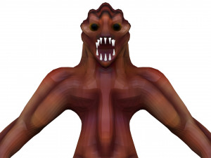 Monster 3D-Modell