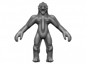 Monster 3D-Modell