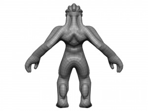 Monster 3D-Modell